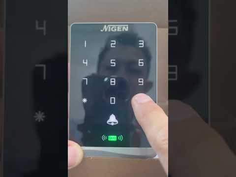 Register password on NIGEN model NS-2 & NS-3