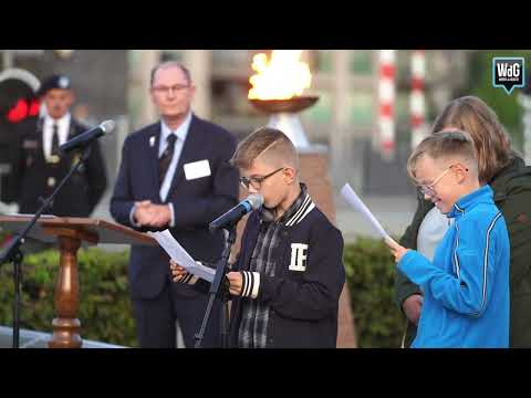 Bevrijding van Weert herdacht bij Suffolk Monument