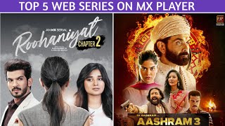 top 5 web series on mx player #shorts #shortvideo #shortsfeed #mxplayer