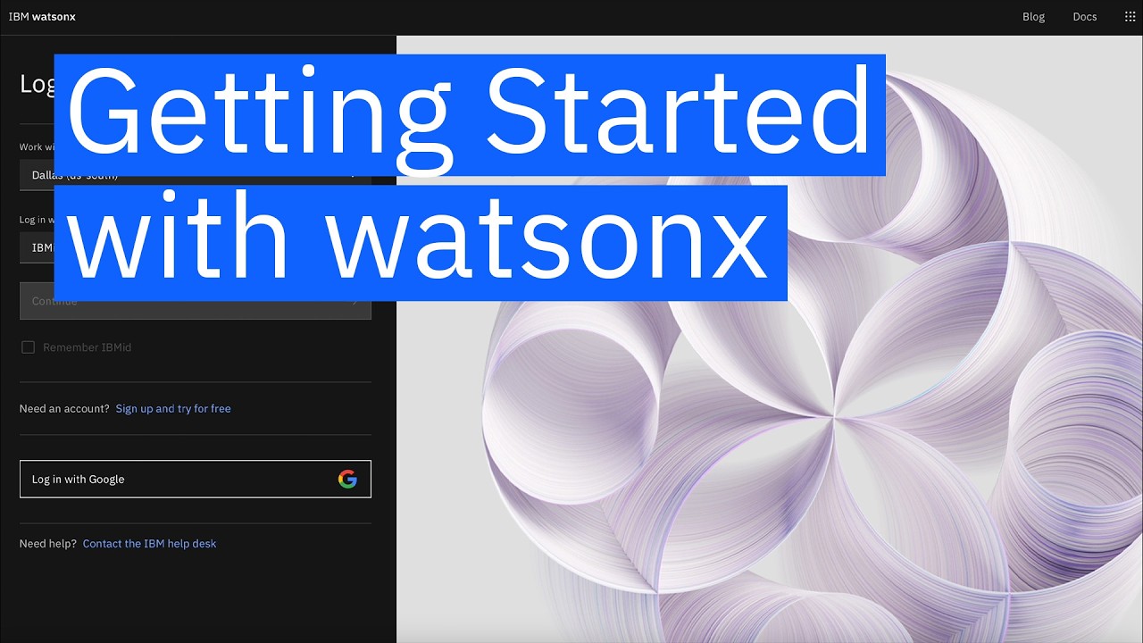 Getting Started with watsonx and Watson Machine Learning