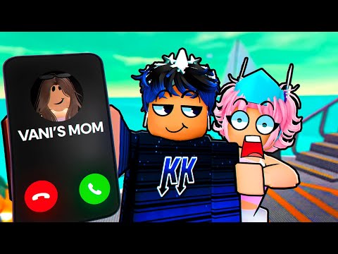 Her MOM CALLED ME to play ROBLOX...