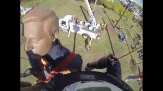 preview picture of video 'Hurtman's Rescue at the Interantional Lineman's Rodeo 2014'
