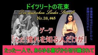 Download lagu 39, ゲーテ「ただ憧れを知る人だけが」（シューベルト他）#65（260104） mp3