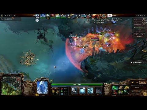 6 Million Dollar Echo Slam Every Caster's Reaction Dota 2 TI5