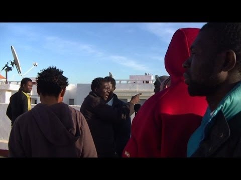 Tensions in Tangiers after migrants die in police raids