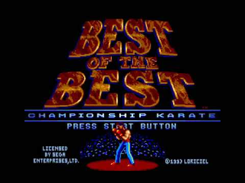 best of the best - championship karate sega genesis rom