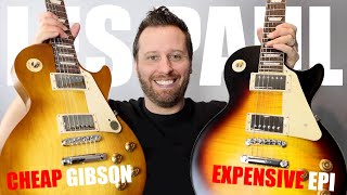 Video thumbnail for EXPENSIVE Epiphone vs CHEAP Gibson...Which One is the BETTER Les Paul? by Darrell Braun Guitar