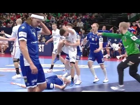 Handball Fight | Mate Lekai vs Iceland EHF EURO2022