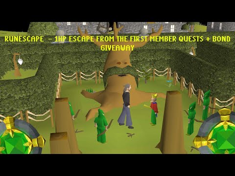 THE 1 HP ESCAPE  - Old School Runescape