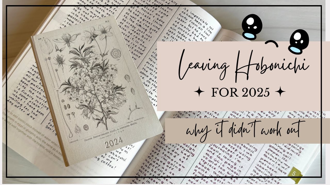 Leaving Hobonichi in 2025: What I Learned and Why I’m Leaving