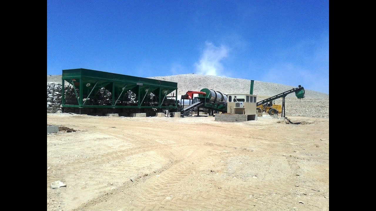 Asphalt Hot Mix Plant installed at Algeria - S.P. Enterprise