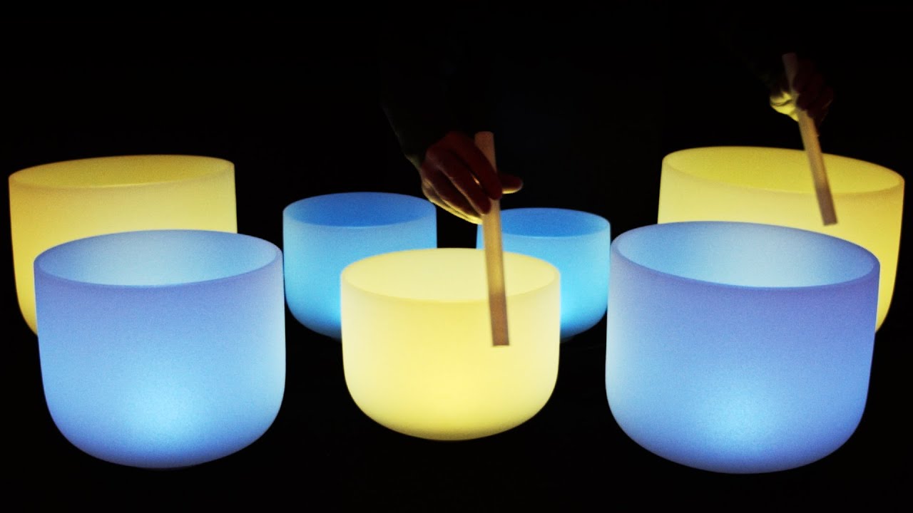 Mental Clarity Relieve Anxiety - Crystal Bowls Healing Sound Bath 432Hz