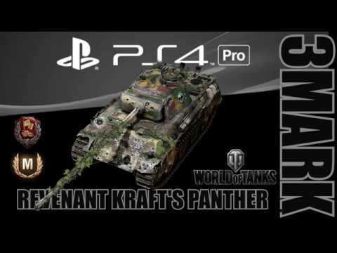 World of Tanks - PS4 Pro - Revenant Kraft's Panther - Ace Tanker - Full HD 1080p - PS4 Pro