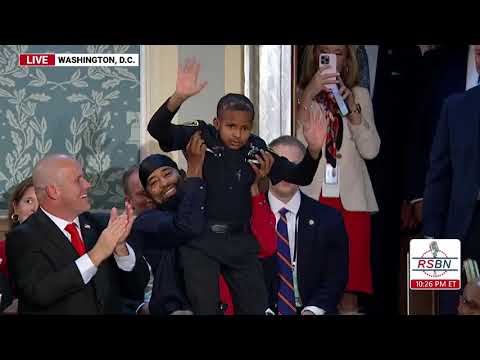 WATCH: President Trump makes 13-year-old brain cancer warrior DJ Daniel,  honorary Secret Service