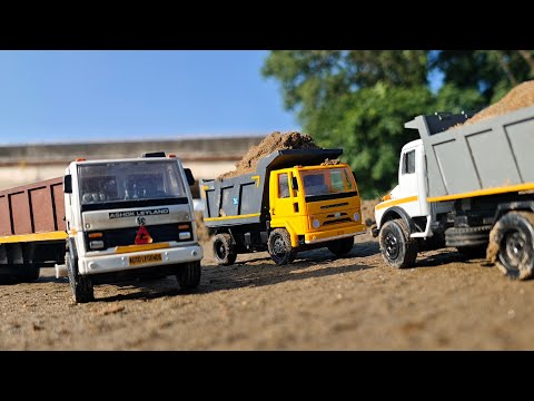 Customised Centy Toys Tata & Ahok Leyland Truck | Tipper Trucks | Truck Videos | Auto Legends