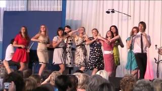 Choralies-2010 - "Pas de boogie woogie" - Eddy Mitchell par le Choeur G.Brassens de Moscou