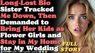 Long Lost Bio Sister Tracked Me Down, Then Demanded to Bring Her Kids as Flower Girls