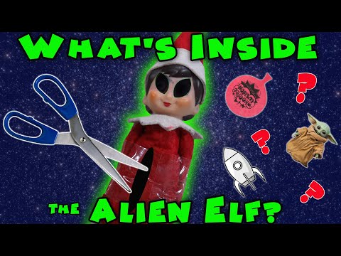 What's Inside The Alien Elf On The Shelf?