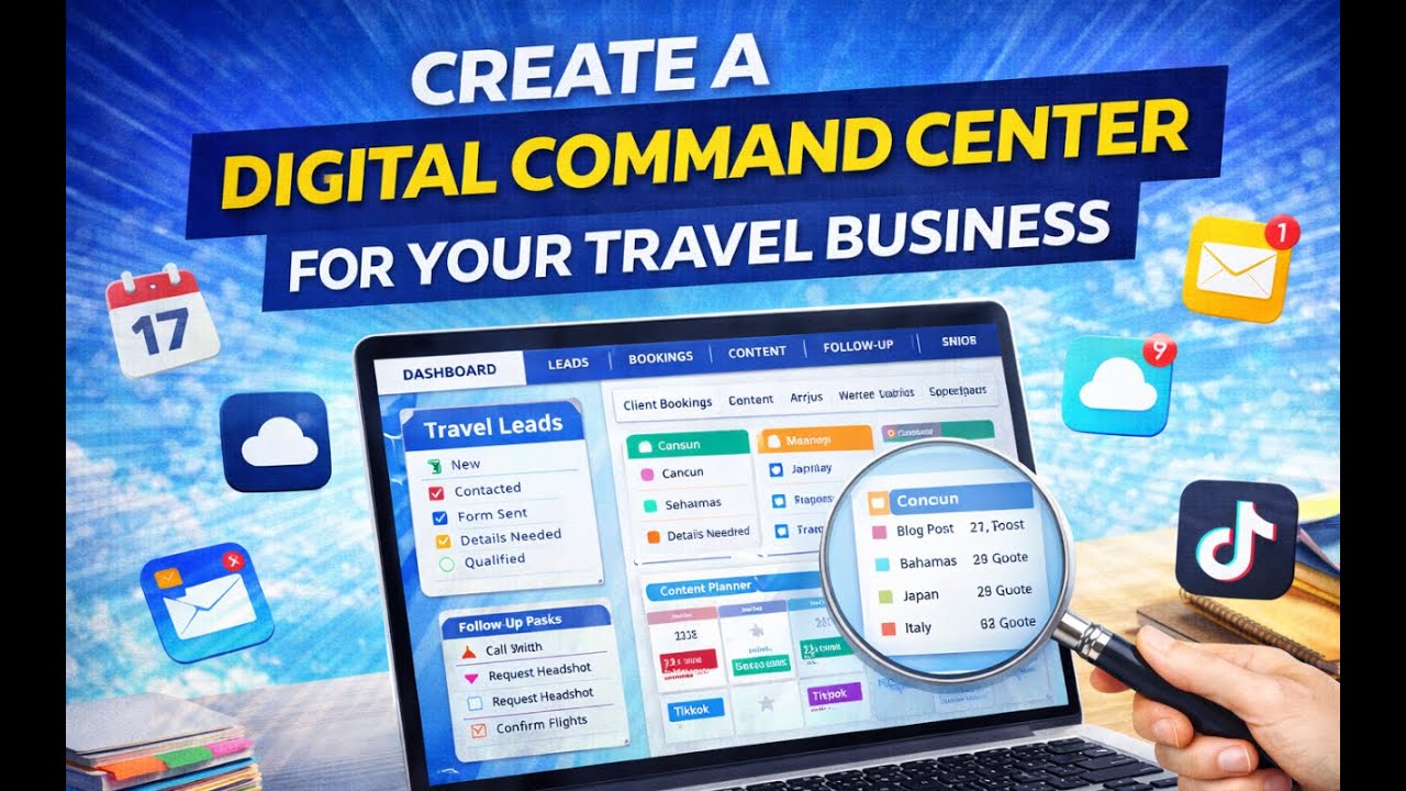 Create a Digital Command Center for Your Travel Business