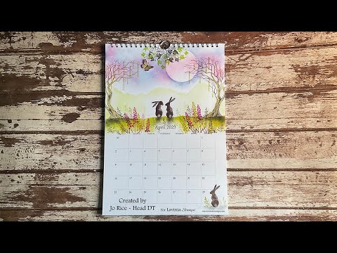 Springing into April by Jo Rice - A Lavinia Stamps Tutorial