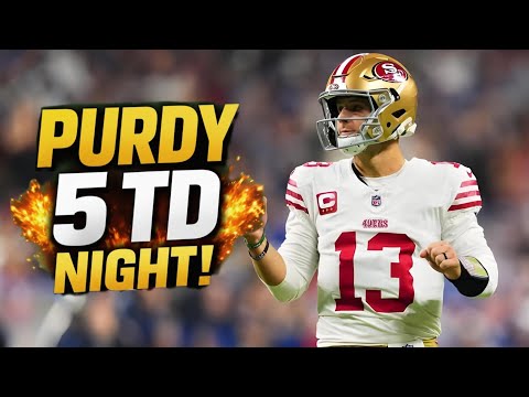 Brock Purdy Goes OFF! 5 TD Passes as 49ers Improve to 11-4 | MNF Dominance