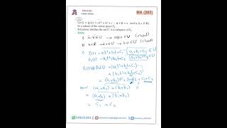 Linear Algebra (AUM MA265)