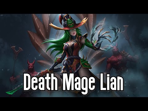 PALADINS: Skin Showcase - Death Mage Lian