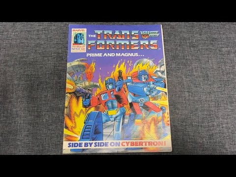 Transformers generation one issue 103 Marvel UK comic complete collection G1 exclusive artwork story