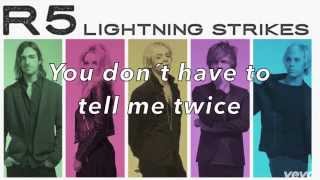 R5 Lightning strikes Lyrics