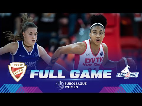 DVTK HUN-Therm v Kangoeroes Mechelen | Full Basketball Game | EuroLeague Women 2022-23