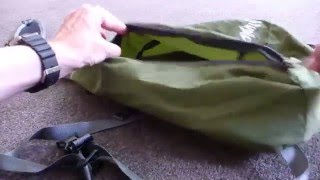 Review of Waterfly folding sling backpack