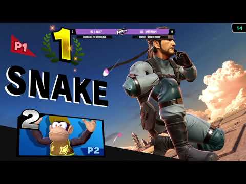Fusion.exe 54 - GSG Infernape (Diddy Kong, Greninja) vs NS Amai7 (Diddy Kong, Snake) - Winners Rnd1