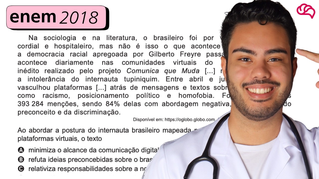 Resolução em Vídeo — Questão 9 ENEM 2018