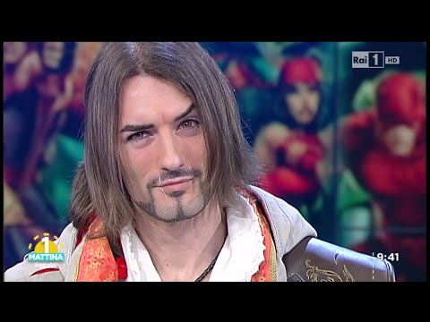 RAI 1 - Uno Mattina \ Speciale Cosplay 08.07.2015 ( Leon Chiro )