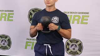 Kettlebell Halo Warmup