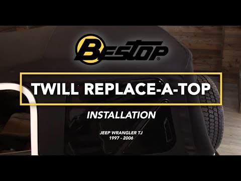 TJ Wrangler Replace-a-top Installation