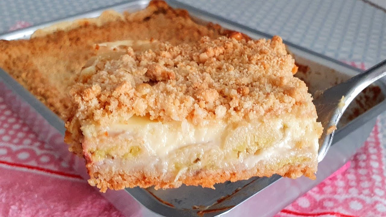 TORTA DE BANANA CREMOSA FÁCIL E DELICIOSA...