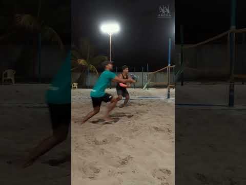 Mais um dia de treino na Arena Mucuri Beach Tennis #beachtennis #mucuri #bahia