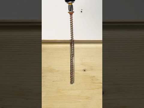 Remember this trick – use a screw when the hole is too large. #woodworking #short