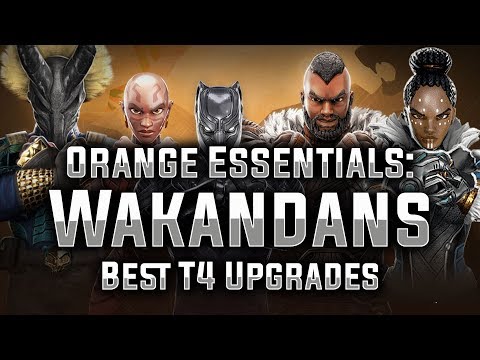 Orange Essentials: Ep. 04 - The Wakandans - (Sponsored by ClanHQ!) - MARVEL Strike Force