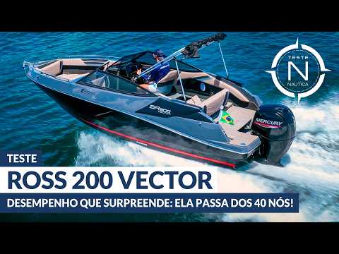 Teste Ross SR 200 Vector: desempenho que surpreende | NÁUTICA