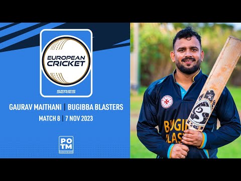 POTM: G.Maithani - RDS vs BBL | Highlights | ECS Malta, Encore | 7 Nov 2023 | ECS23.944