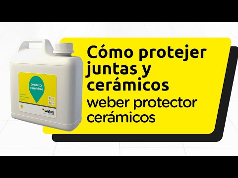 Part of a video titled weber protector cerámica | Cómo proteger juntas y cerámicos