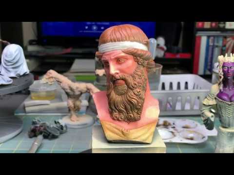 Video 147: Plato,Tiefling Bust and Ebor Miniatures
