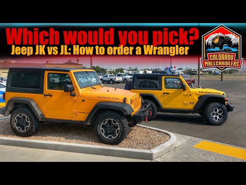 New Jeep Wrangler JL vs Old Jeep JK | How I order a Jeep #JeepComparison