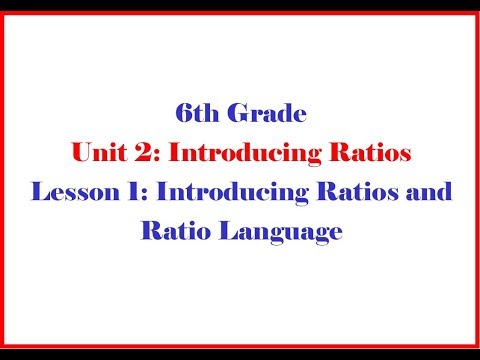 6 2 1 Grade 6 Unit 2 Lesson 1 - Open Up Resources