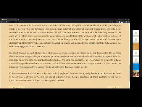 SB 3.32.37-43 | Entanglement in Fruitive Activities | Reading Summary