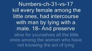 bible say kill the infidels