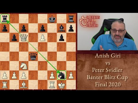 Five Minutes with Ben: Anish Giri vs Peter Svidler, Banter Blitz Cup Final 2020