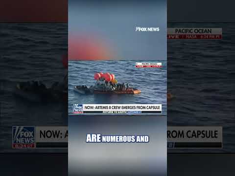 BREAKING: Artemis II crew extracted from Pacific Ocean after successful splashdown
